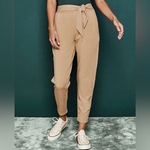 SUMMERSALT The Softest French Terry Tie-Waist Pant | Medium